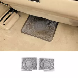 For Benz S-Class W221 2008-13 Silver Steel Seat Lower Air Outlet Vent Cover 2PCS - Picture 1 of 8