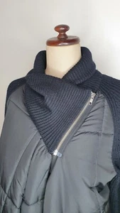 LOUNGE APPAREL PUFF COAT, BLACK, PUFFER COAT, SIZE MEDIUM, NEW WITH TAGS - Bild 1 von 9
