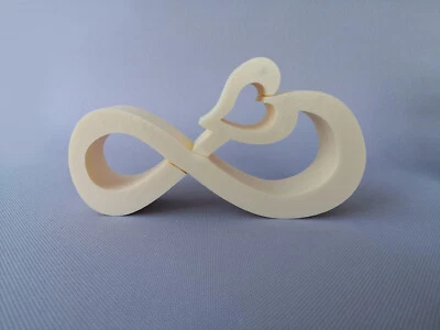 STYROART Stampo Cuore Cavo Infinito Segno Cemento Regali Anniversario Regali Amore