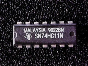 SN74HC11N - Texas Instruments Triple 3-Input AND Gate (DIP-14) GENUINE - Picture 1 of 1