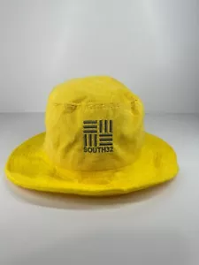 South 32 Mining Metals bucket hat cap yellow large one size fits most unisex - Foto 1 di 10