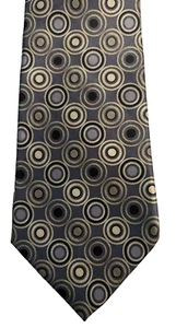 Stafford Seidenkrawatte Lavendel mit silbernen Kreisen Herren Krawatte Professional 60 x 3,25 - Bild 1 von 7