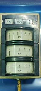 vintage amperometro volmetro tre rulli PHILIPHS STRUMENTO - Zdjęcie 1 z 7