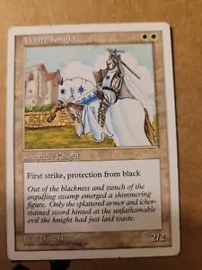 MTG Magic the Gathering White Knight (18/85) Anthologies English LP - Picture 1 of 1
