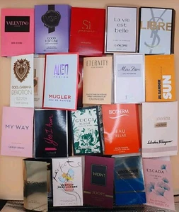 🧡 20 Verschiedene Damen Parfum Proben 🌺 Set Konvolut Neu Dior Gucci Armani Etc - Bild 1 von 3