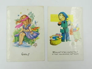 Mabel Lucy Attwell Postcards - Picture 1 of 1