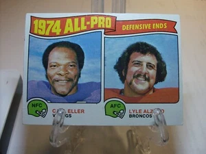 1975 Topps Football Card    #216 1974 All-Pro Defensive Ends   (89898) - Picture 1 of 2