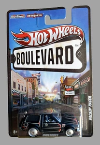 2012 Hot Wheels PACKIN' PACER Black Boulevard Underdogs Series Real Riders 1:64 - Picture 1 of 17