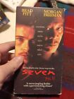 Seven Vhs 1996 Brad Pitt Morgan Freeman Horror Mystery Crime Thriller