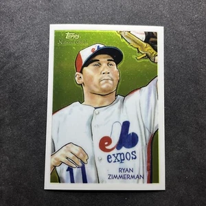 Topps National Chicle 2010 cromo/999 #49 Ryan Zimmerman Montreal exposiciones - Imagen 1 de 2