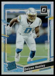 2023 Donruss Optic #263 Daiyan Henley Holo Los Angeles Chargers - Bild 1 von 2
