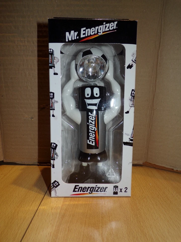 Lampe de poche Mr.Energizer vintage édition football limitée collection - Photo 1/4