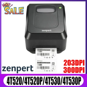 Zenpert 203DPI 300DPI Thermal Transfer Barcode Printer With USB/Ethernet Port - Picture 1 of 6