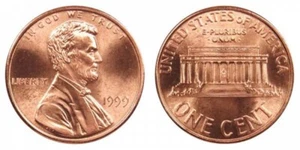 1999 P - Lincoln Penny - Uncirculated - Picture 1 of 1