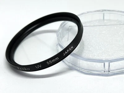 Kenko 55mm UV Digital Filter Lens Protection for 55mm filter thread - UK Stock - Image 1 of 4