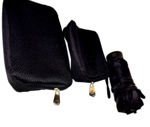 Travel Toiletry Cosmetic Makeup Bags Set w/ Umbrella - Imagen 1 de 11