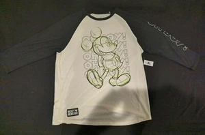 Disney Parks Mickey Baseball Tee MCMXXVIII Collection NWT - Picture 1 of 3