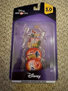 DISNEY INFINITY 3.0 Zootopia Power Disc Set Confezione A Mano Spedito Oggi In Mano - Foto 1 di 2