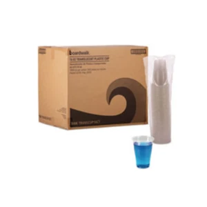 Fabri-Kal Greenware 16 oz Clear Cold Drink Cups – Eco-Friendly Disposable - Picture 1 of 4
