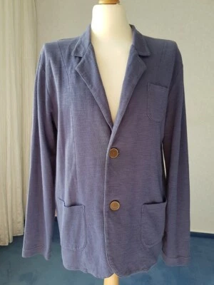 Outfitters of Change Stricksakko Sakko Strickjacke Blau Gr. L Neu - Bild 1 von 4