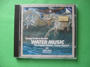 CD Handel Water Music English Concert Trevor Pinnock 1983 original - Picture 1 of 2