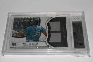 2011 Bowman Sterling Eric Hosmer DUAL RELIC X-FRACTOR NUMBERED 5/25 BGS 9 RC - Picture 1 of 2