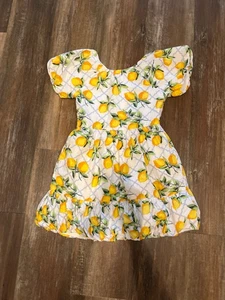 Janie and Jack lemons dress size 8 - Picture 1 of 2