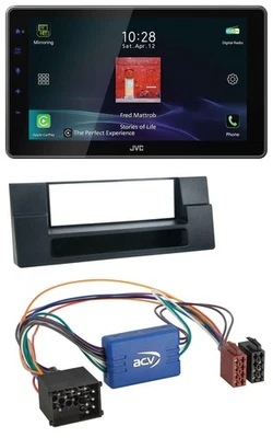 JVC DAB MP3 Bluetooth USB Autoradio für BMW 5er E39 X5 E53 Ablagefach Aktivsyste - Bild 1 von 4