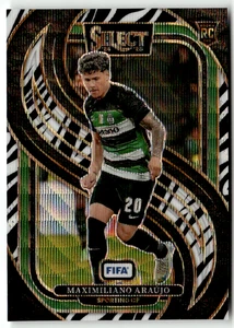 Panini 2024-25 Select FIFA No. 148 Maximiliano Araujo Rookie Zebra Prizm SP - Bild 1 von 2