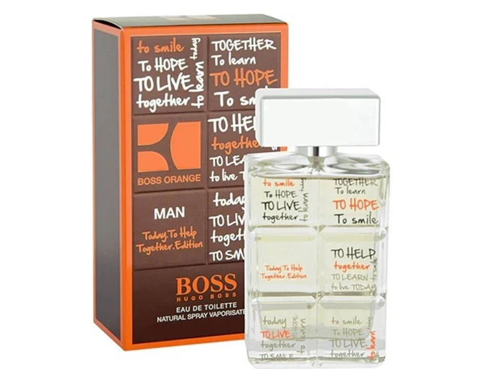 Hugo Boss Boss Orange Man Charity Edition for men EDT Spray 60 ml-2.0 fl.oz 2012 - Imagen 1 de 2