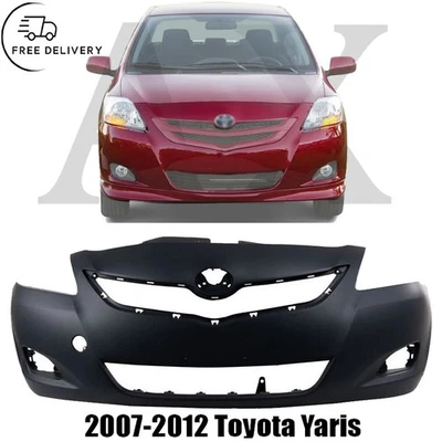 Front Bumper Cover Fascia For 2007-2012 Toyota Yaris - Image 1 of 4