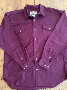 Vintage Moose Creek Shirt Mens Sz XL  Flannel Button Up Two Pocket Outdoors - Picture 1 of 8