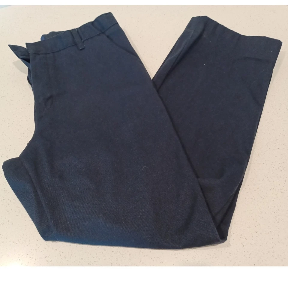 Pantalones Uniforme Tostadas Francesas Relajadas Azul Marino Talla 20 Foto 1 de 4
