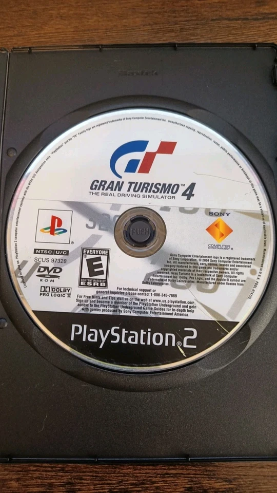 Gran Turismo 4 (Sony PlayStation 2, 2005) PS2 игры диск только полностью протестирован - Изображение 1 из 1