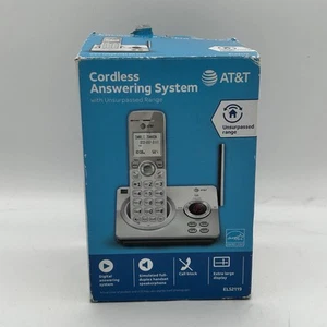 AT&T EL52119 Cordless Home Phone w/Answering System 1 Handset Call Block Working - Picture 1 of 5