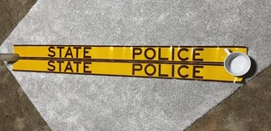 Calcomanía adhesiva de vehículo de la policía estatal de Illinois - Imagen 1 de 4