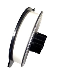 Impresora térmica blanca Brady Wrap-2-427 etiquetas de cinta marcadora de alambre de vinilo 1""x1"" B427 - Imagen 1 de 7
