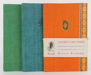 Three Books from the Writer's Workshop (Calcutta, India) Tagore, Asif Currimbhoy - Picture 1 of 14