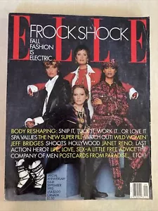 ELLE Sept 1993 Karene Katz Reno Jeff Bridges Brandi Quinones Tamzin Greenhill - Imagen 1 de 6