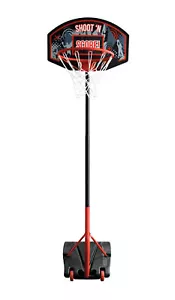 Basketballständer fahrbar - höhenverstellbar 138-220 cm - Basketball Korb mobil - Bild 1 von 2