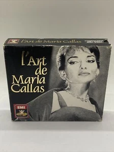 L'Art de Maria Callas (CD, EMI Music Distribution) - 4-Disc Set - Cracked Case - Picture 1 of 10