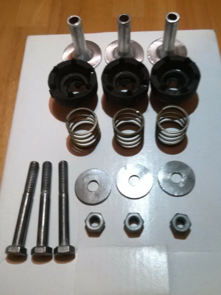 Dodge RAM 1500 2013-2019 suspensión neumática compresor aislador de vibración juego de 3 Foto 1 de 1