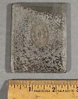 Vintage Steel Engraving Plate Small Scripophily Money Medallion Design