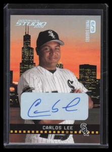 2004 Studio Private Signings Silver 50 Carlos Lee Auto 5/25 - Picture 1 of 2