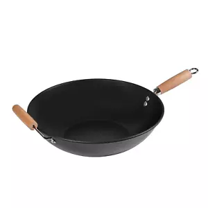 Easy Clean, Hand Wash Recommended Carbon Steel, Non-Stick, NS Wok - Picture 1 of 12