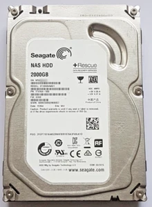 2 TB SATA Seagate NAS HDD +Rescue ST2000VN001 5900rpm 64MB HDD 3.5" Festplatte - Bild 1 von 1
