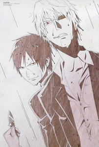 poster promo DuRaRaRa Starry sky anime Heiwajima Shizuo Orihara lzaya Tomoe Yoh - Picture 1 of 2