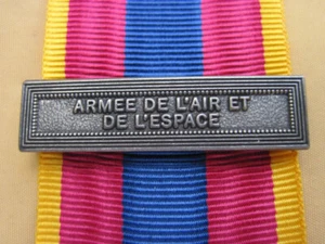 Agrafe ARMEE DE L'AIR ET DE L'ESPACE pour la Médaille Défense Nationale - Picture 1 of 1