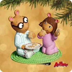 2002 HALLMARK ORNAMENT ~ Arthur And Dw ~ QX8843 ~ NIB H - Picture 1 of 1