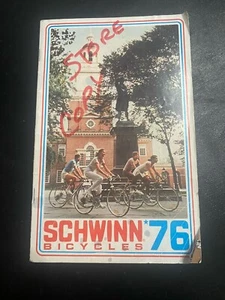 Schwinn 1976 Original Bicycle Sales Catalog~Brochure~Bikes-76 Paramount Stingray - Picture 1 of 8